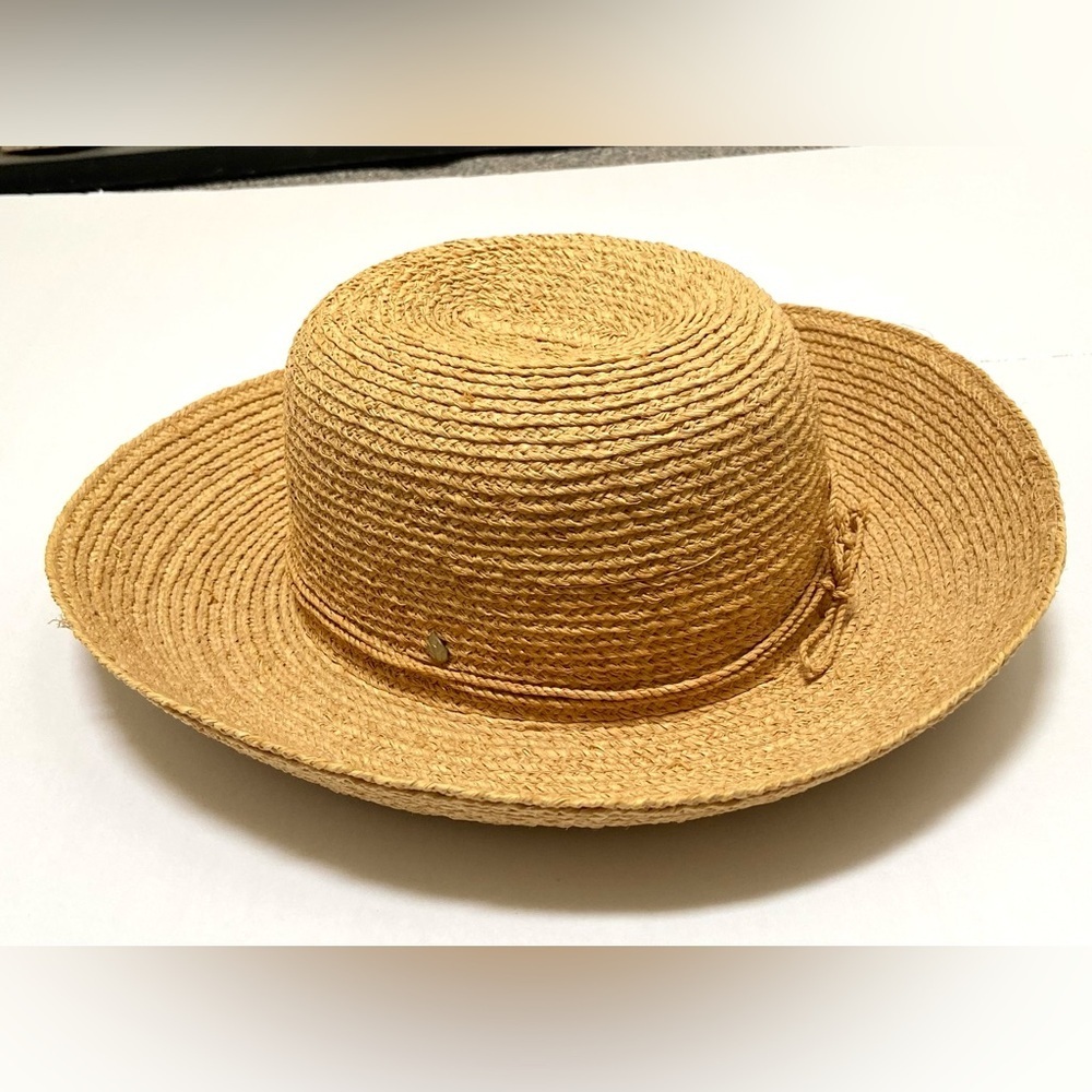 Helen Kaminski 100% Raffia Hat Turn Up/ Turn Down Brim - Picture 8 of 12